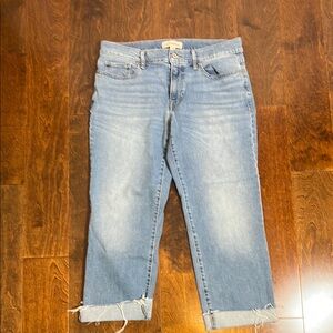 Lucky Brand Light Blue Cropped Jeans
